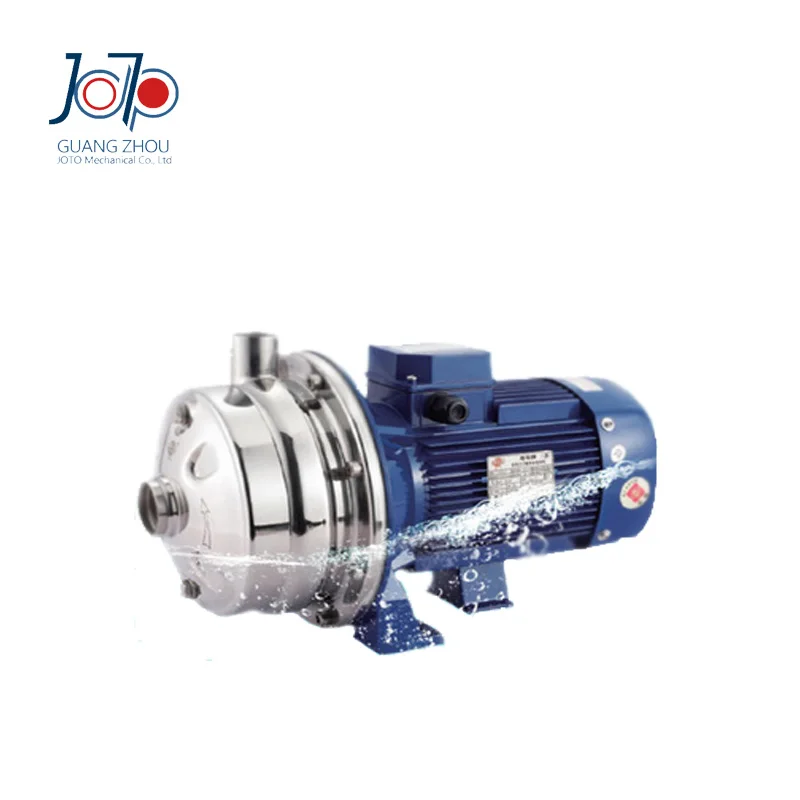 

WB2-70/110 380V 50Hz Three Phase Electronic Stainless Steel Double Impeller Sanitary Centrifugal Pump Food Pump Beverage Use