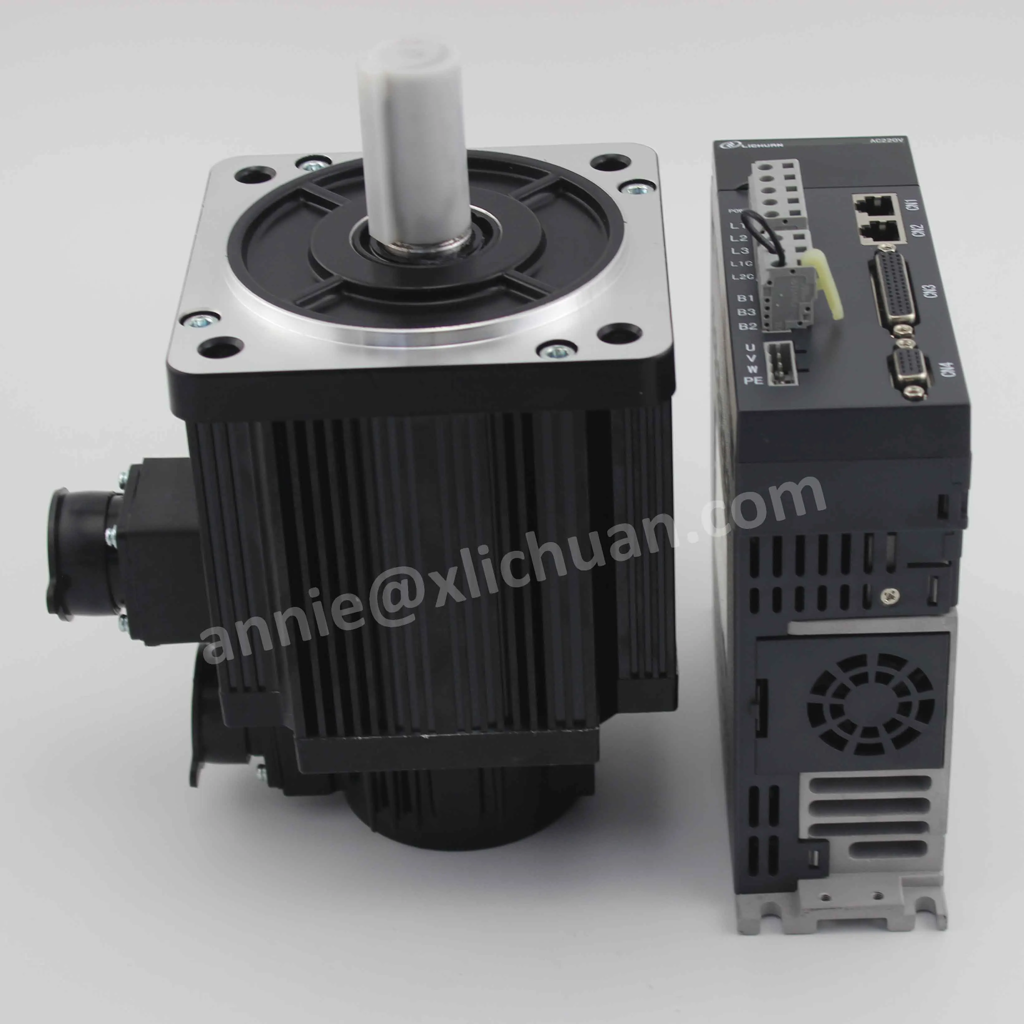 Imagem -03 - Servomotor 2kw 130st-m07725 com Condutor Servo 2kw 77nm 2500ppr ac Motor Síncrono Ac220v Motor 2kw para Torno Cnc