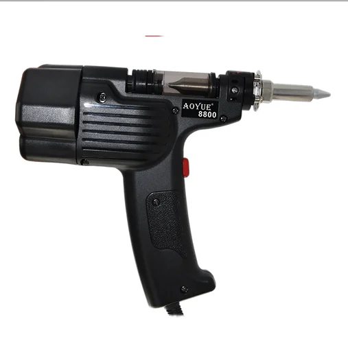 Pompa Desolder Mesin Timah Hisap Listrik Pistol Isap Daya Tinggi Tunggal Portabel 100W 220V Alat Perbaikan Pengelasan