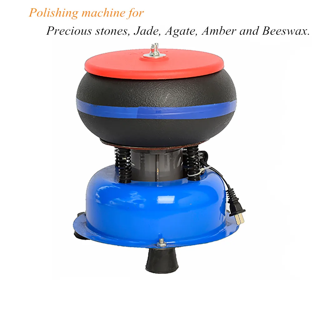 

220V 30W Jade Vibration Polishing Machine Emerald Shock Barrel Vibration Mill Grinder Polisher