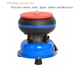 220V 30W Jade Vibration Polishing Machine Emerald Shock Barrel Vibration Mill Grinder Polisher