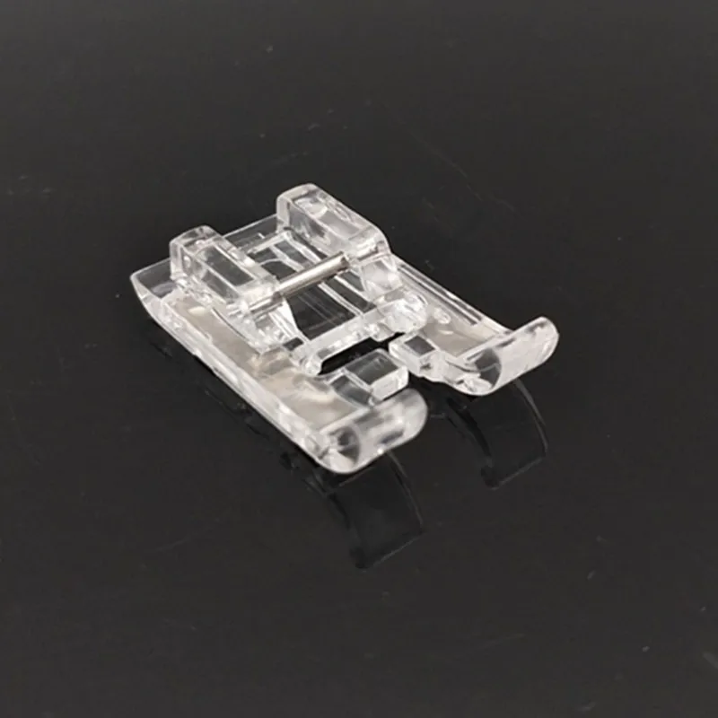 3Pcs Clear Open Toe Satin Stitch Presser Foot For Most Domestic Low Shank Snap-on Sewing Machine Accessories 5BB5171