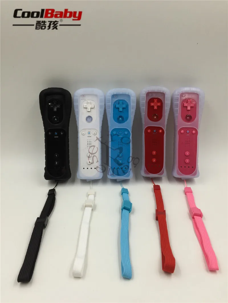 

10pcs/lot High Quality Hot Woldwide Wireless Remote Nunchuck Controller for Nintendo for Wii Game + Case Skin