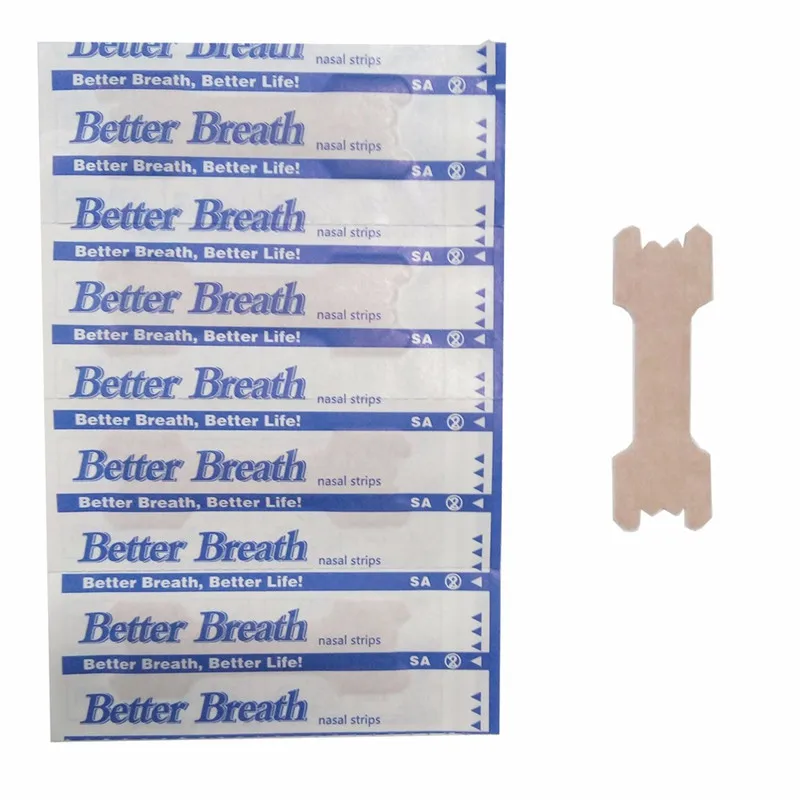 50Pcs แถบจมูก Anti Snoring Nasal Patch ยางหยุดการนอนกรนแถบได้ง่ายขึ้น Health Care ผลิตภัณฑ์ Better Breath นอนหลับดี