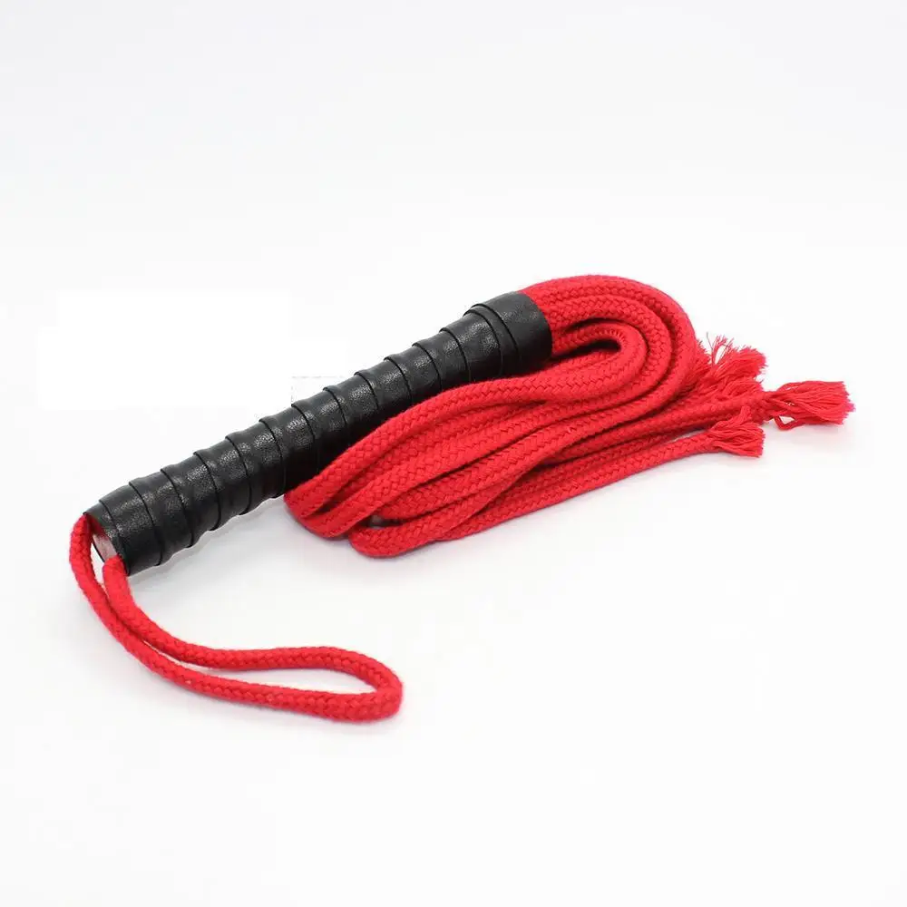 BDSM horse tails whips Sex Toys Adult Game Sexy Spanking Paddle Whip Leather hand shank Rope Flirt Toys sex Products for Couple