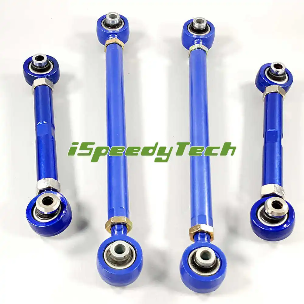 FOR BMW 06-11 E90 E92 E93 328 335I 335XI 330xi 325xi 335D Rear Adjustable Camber + Toe Arm Kit