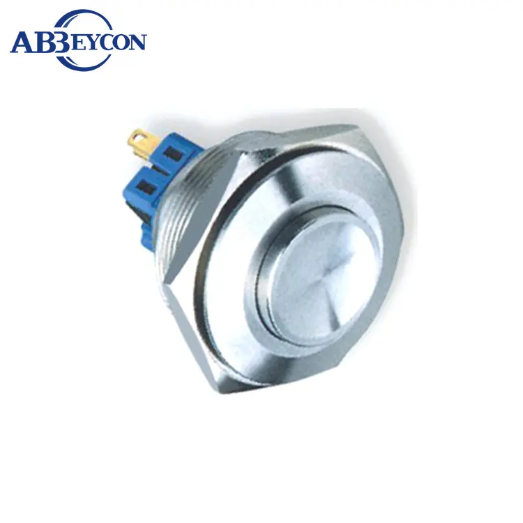 

ABBEYCON Mounting Diameter 30mm Stainless Steel Waterproof Momentary Or Latching High Quality Push Button Switch Waterproof