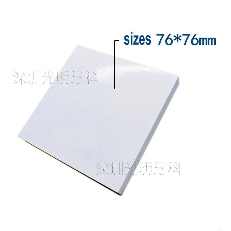 Dental Mixing pad mixxing paper 76mmx76mm 50 sheets Poly coated  Paper