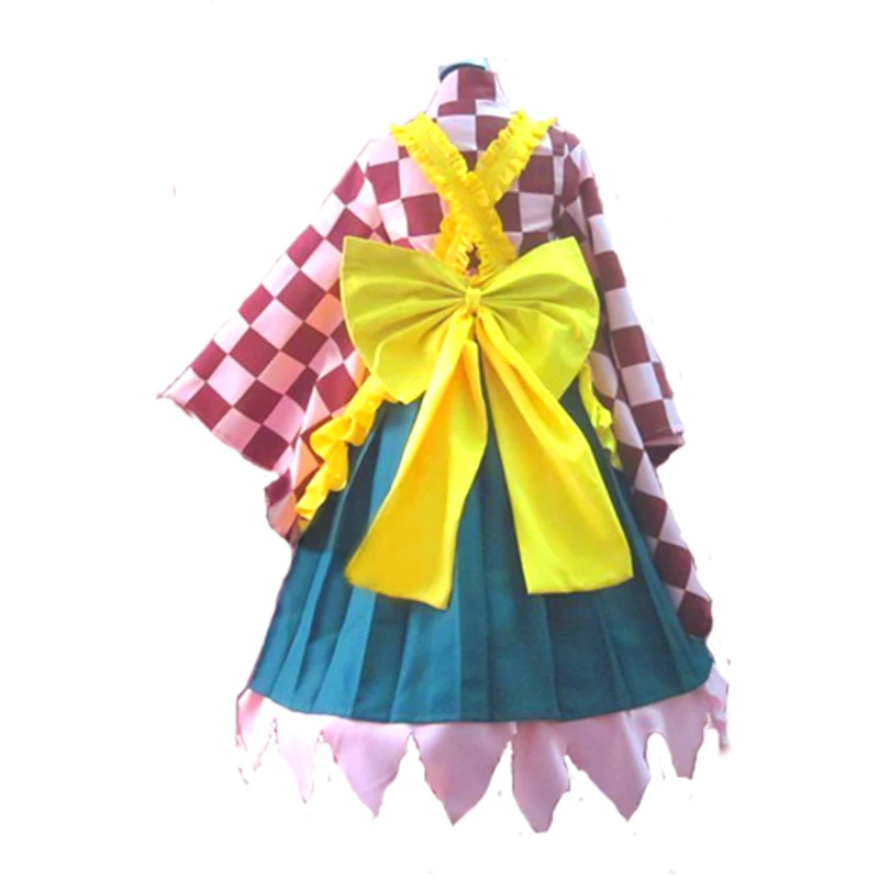 

Touhou Project Urban Legend in Limbo Motoori Kosuzu Косплей Костюм Униформа Хэллоуин Рождество Аниме по индивидуальному заказу
