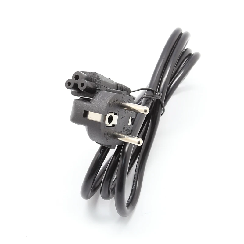 

Power Cord Lead 3 Pin CLOVER EU European PLUG PC LCD LED Cable notebook latop Prong Laptop IEC-C7 IEC-C5 AC Figure 8 Monitor