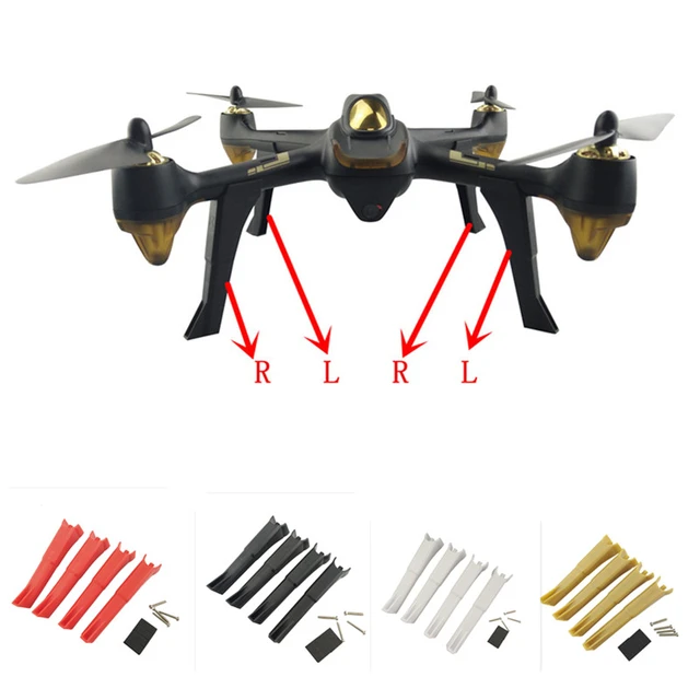 Hubsan X4 H501S H501C carrello di atterraggio FPV parti di aggiornamento  senza spazzole treppiede RC Quadcopter pezzi di ricambio - AliExpress