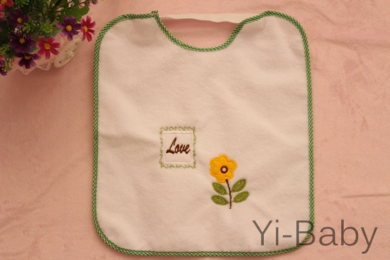 YB0020-03 Infant saliva towels Baby bib Baby waterproof  bib Burp Cloths 12PCS/Set Free shipping