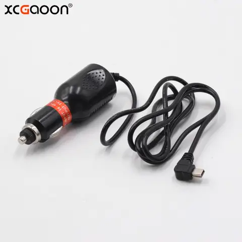 대시 캠 자동차 카메라 DVR GPS 레이더 감지기, 자동차 충전기 어댑터, 12V-24V 미니 USB 5V 1.5A 1.2 미터
