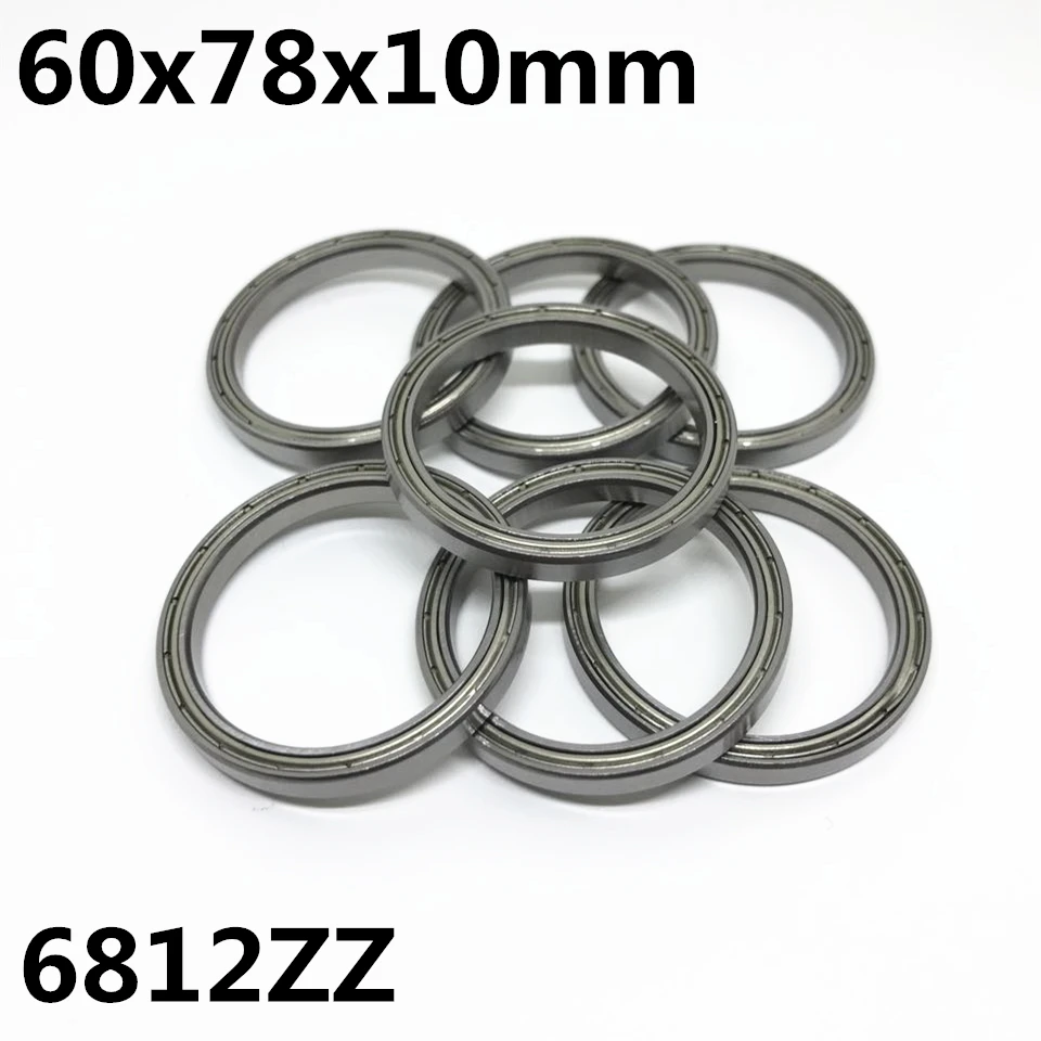 1 szt. 6812ZZ 6812-2RS wysoka jakość ultracienkich łożysk kulkowych zwykłych 60x78x10 mm 6812Z 6812RS