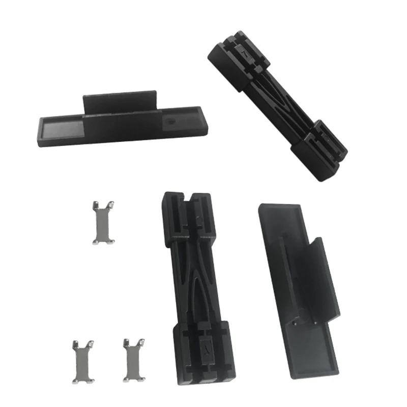 1*2 صندوق فرن صغير لكابل إسقاط FTTH أنابيب واقية مادة ABS أسود 40*10 مللي متر حماية الألياف البصرية 100 قطعة