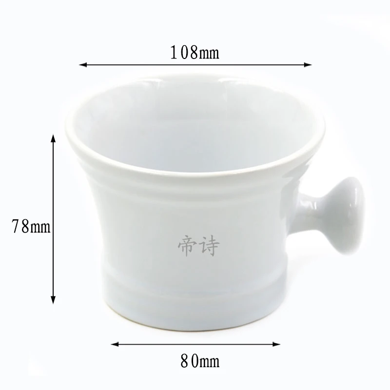 ceramic shaving mug shaving bowl for man