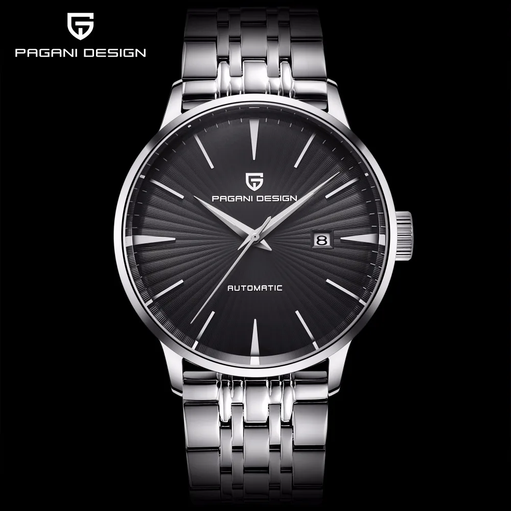 PAGANI DESIGN Fashion Mechanical Men Watch 100M Waterproof classic Brand Luxury Automatic Business male wrist Watch Sport Clock