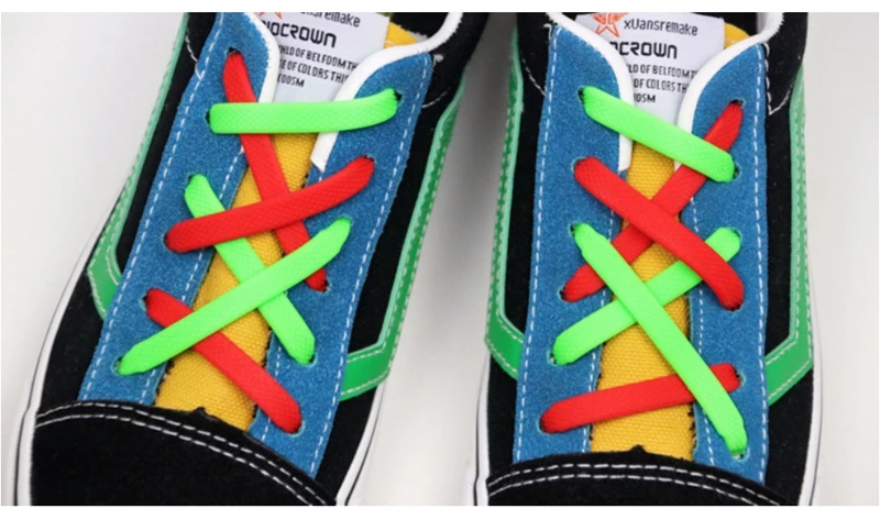 16 Teil/satz Schnürsenkel ohne Krawatte für Kinder und Erwachsene, 13 Farben, elastische Silikon-Schnürsenkel, sportliche Laufschuhe, Spitze, alle Turnschuhe passen – Detail 25