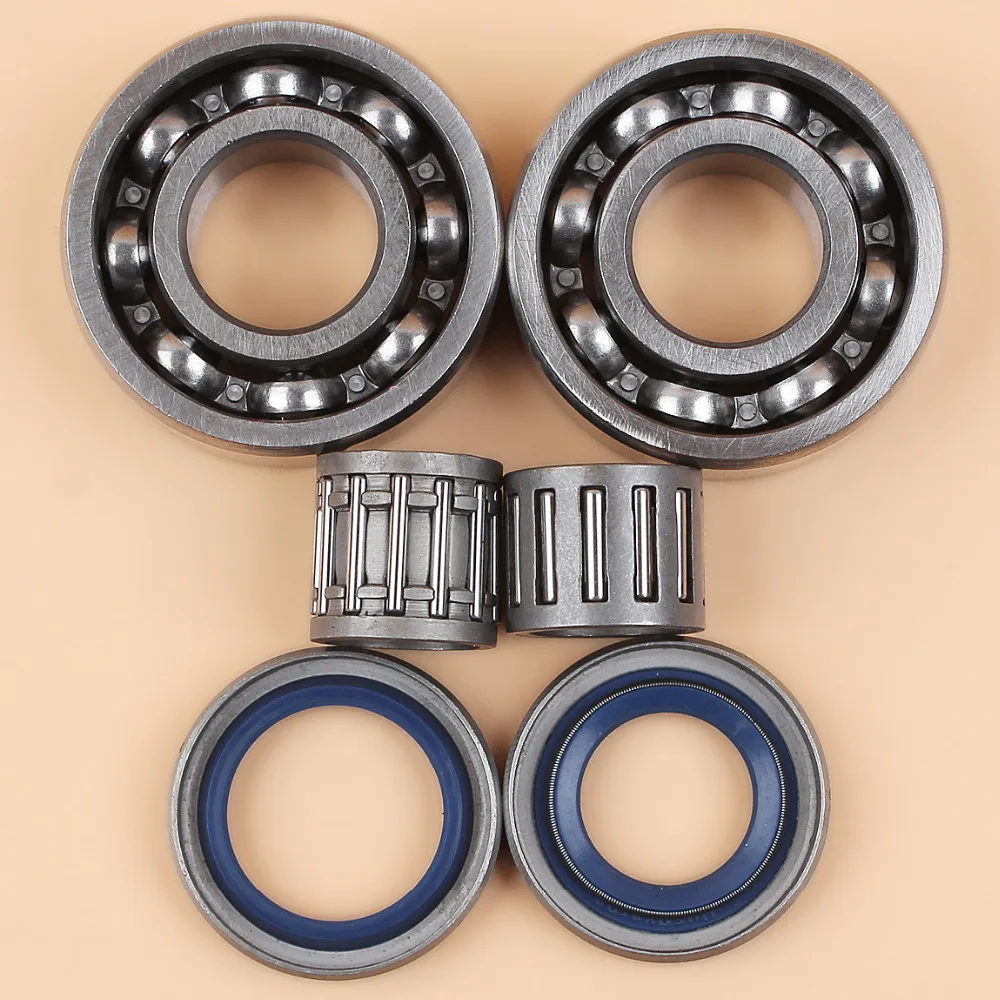 Crankshaft Crank Needle Bearing Oil Seal Kit For HUSQVARNA 365 371 372 372XP 362 Chainsaw Parts