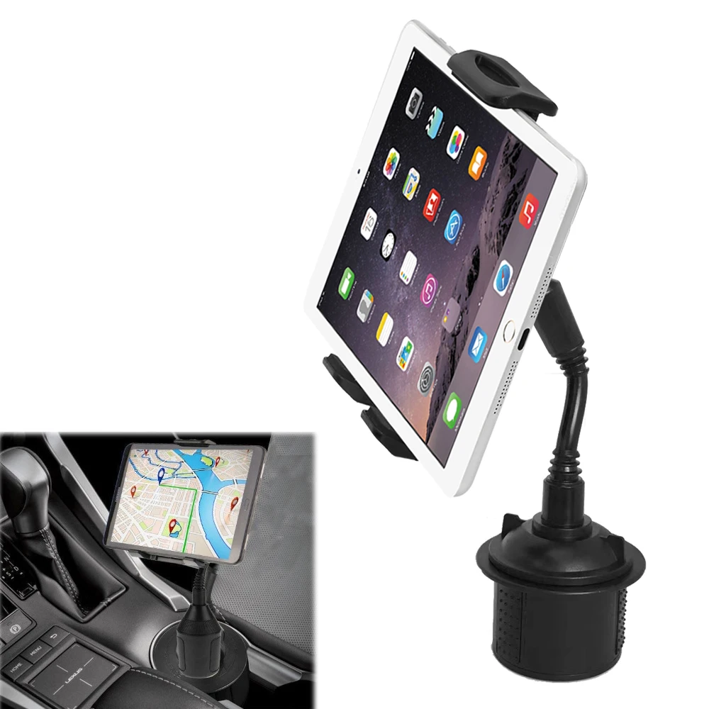 Supporto universale per telefono per tazza per auto Supporto per tablet Supporto per cellulare Bottiglia per bevande Supporto per iPad Supporto per