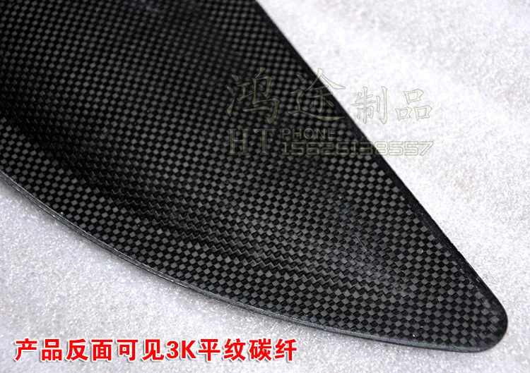 Fit for Porsche Macan carbon fiber body trim little Cayenne car door trim wheel eyebrow 6 piece for 1 set