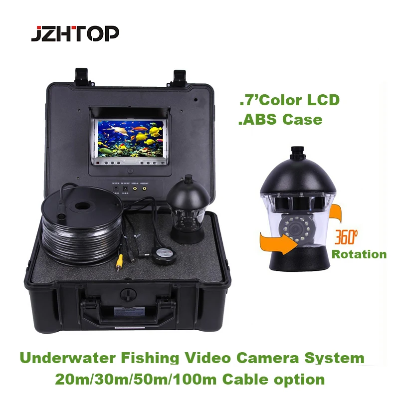 360 degree underwater fishing camera Underwater video camera With 20m cable Fish Finder