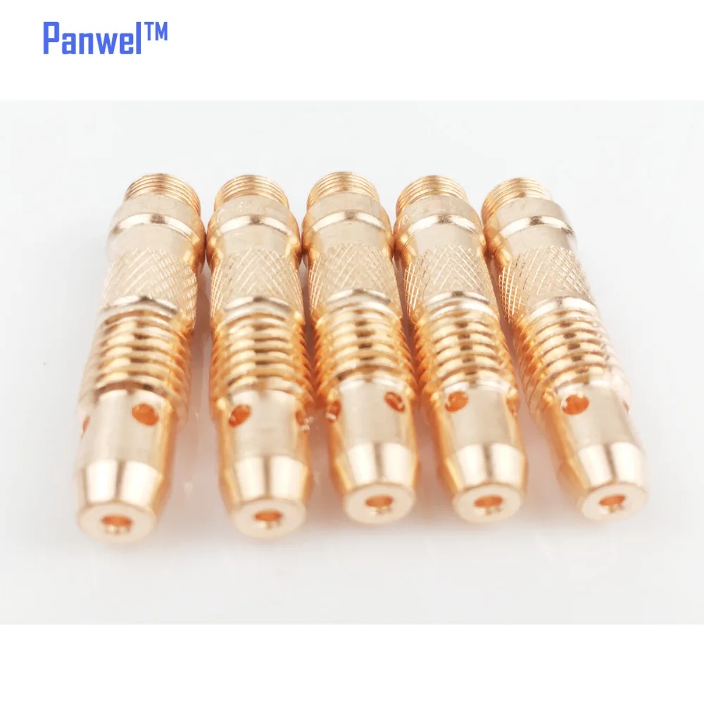 5pcs TIG Consumables Collet Body 2.0mm 5/64 inches For SR 17 18 26 DB PTA WP Torch