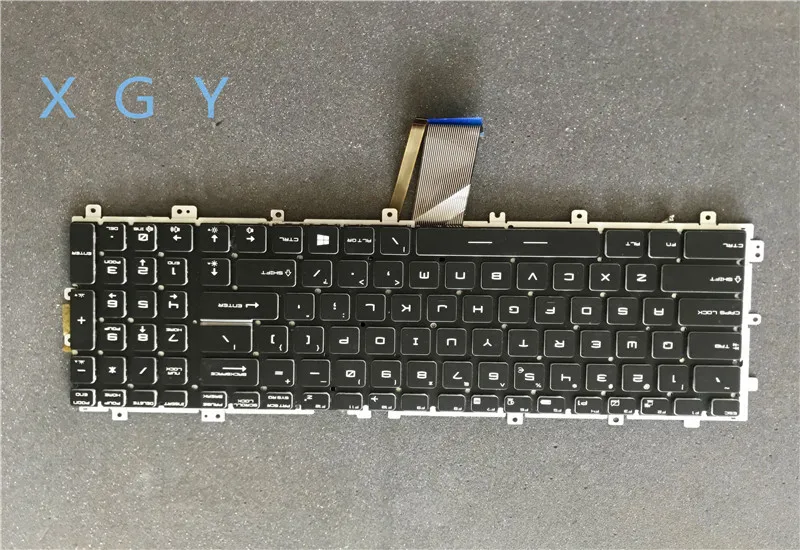 

colorful backlit Keyboard for MSI GE72 GP70 MS-16J5 MS-1783 MS-1785 V143422GK1 100% Test OK