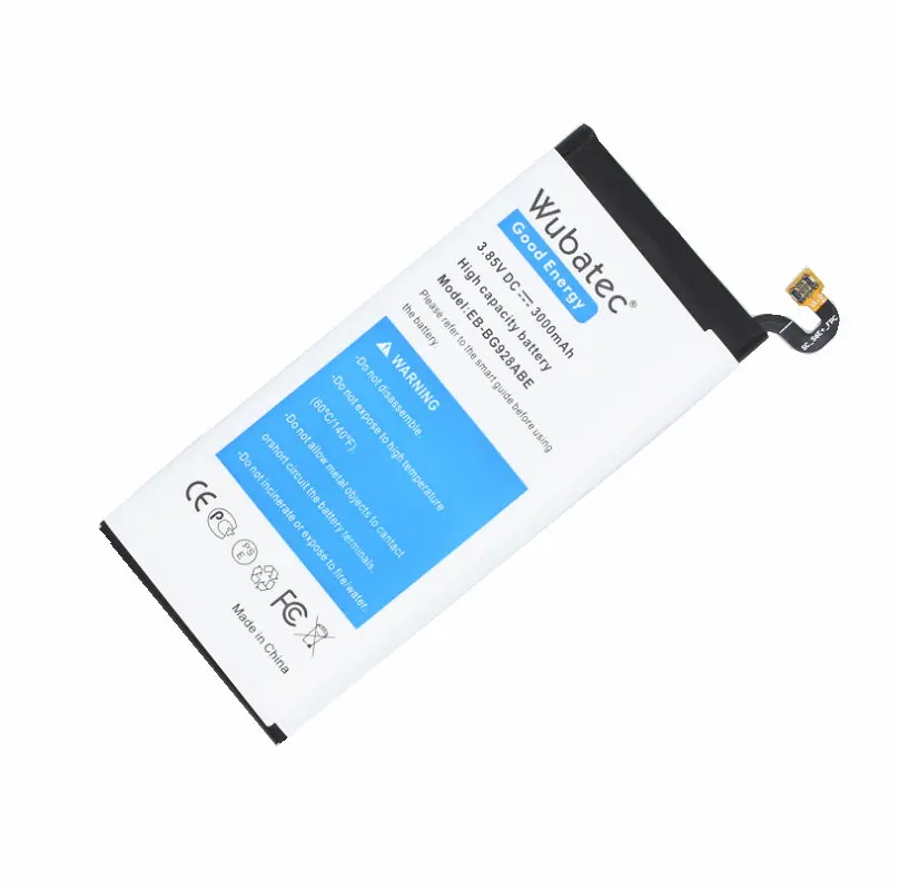 1x 3000mAh EB-BG928ABE Battery For Samsung Galaxy S6 edge Plus Edge + G928F G928V G928S G9280 G928T G928A G928P Batteries