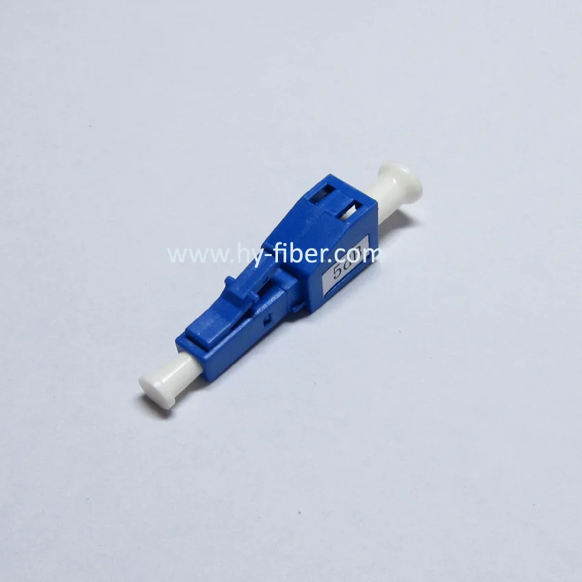 Atenuador LC SM macho-hembra, 9/125um, 1dB ~ 30dB