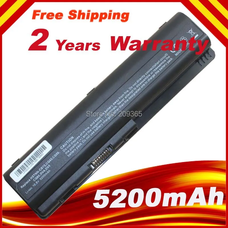 

Laptop Battery DV4 DV5 DV6 for HP Pavilion DV6 DV5T G71 G60 G61 G50 G70 HSTNN-LB73 HSTNN-UB72 HSTNN-UB73 HSTNN-IB72 HSTNN-LB72