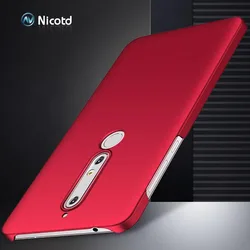 For Nokia 6.1 2018 Luxury hard Plastic Matte Case for Nokia 3.1 5.1 7.1 8 Hard Coque Back Cover Slim Fashion Phone Cases