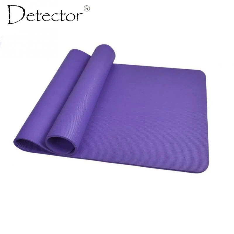 

Detector 10mm Thick exercise Yoga Mat Pad Non-Slip Lose Weight Exercise Fitness folding gymnastics mat for fitness