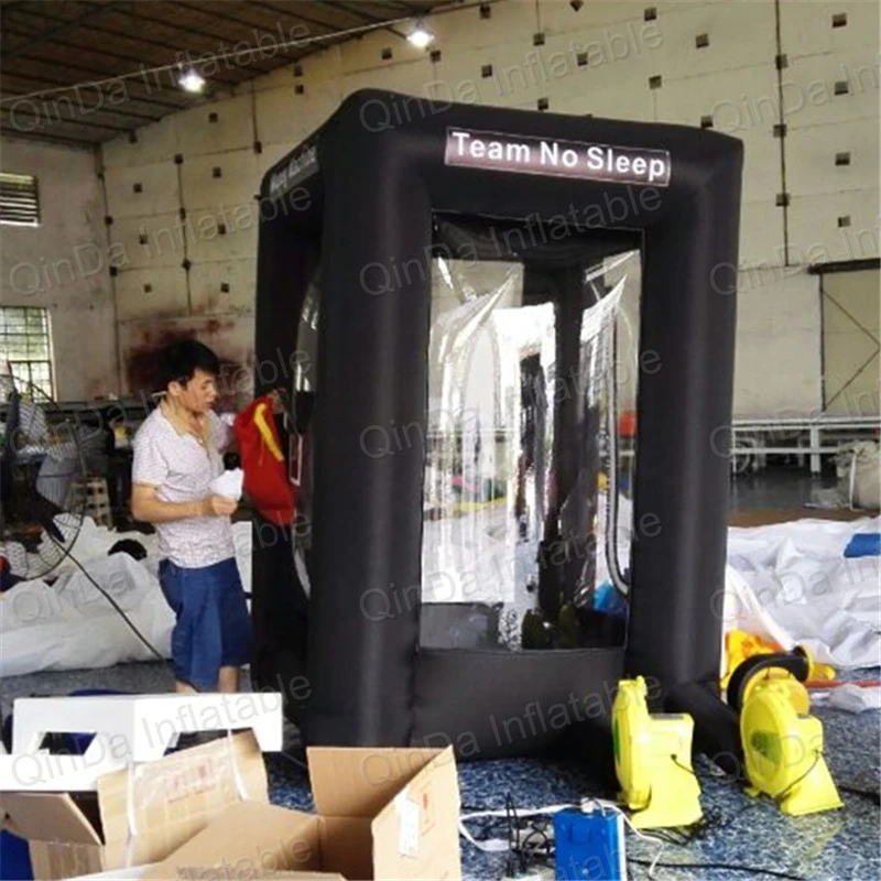 Best Tool For Promotion Inflatable Grab Machine Inflatable Money Machine Money Cash Booth