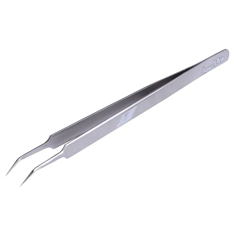 Stainless Steel Precision Tweezers Pincet Pinzas Precision Curved Tweezers For Electronic Smartphone Watch Repair Tools