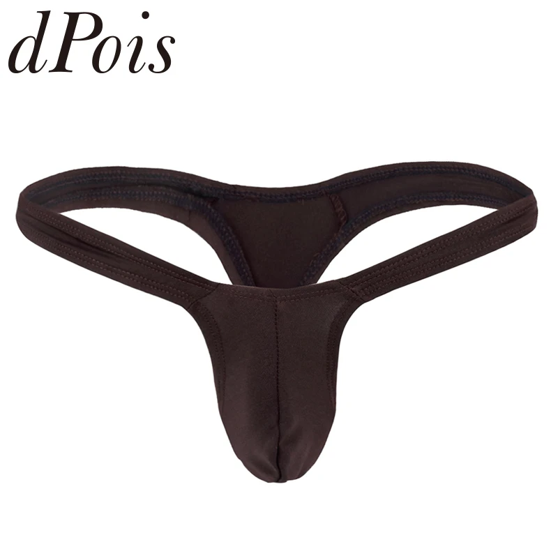 Male Panties Mens Bulge Pouch Zebra Solid String Homme T-Back Thong Underwear Bikini Jockstraps Slip Hommes Underpants