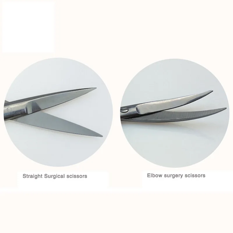 14/16/18cm Pet Veterinary  Stainless Steel hv3n Surgical scissors Surgery Anatomy Surgical Scissors Surgical Tool Kit