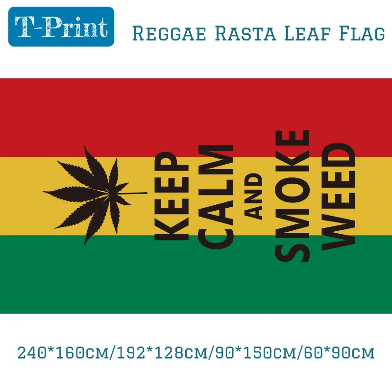 Reggae Rasta flagge Blatt Polyester Wand Aufkleber Blume Hängen Flagge Für Bar Party Musik Festival Tattoo Shop Dekoration