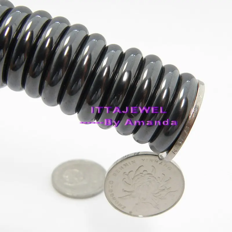 Wholesale 100pcs Magnetic Hematite Rings,Free Shipping