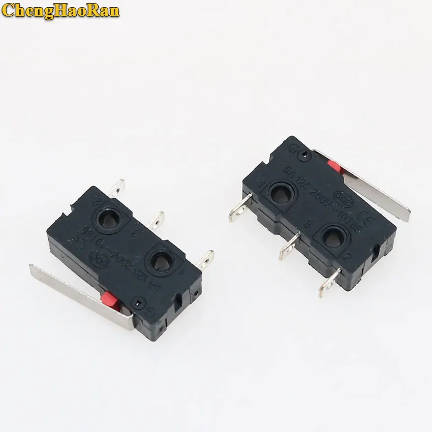 ChengHaoRan 1pcs  Limit Switch 3 Pin N/O N/C High quality All New 5A 250VAC KW11-3Z Micro Switch