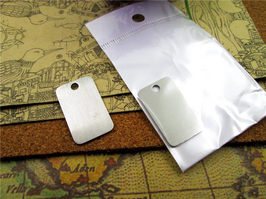 40pcs-- Fashion Stainless Steel  heart circle square  for customize, Customize it,Note the saying and the font