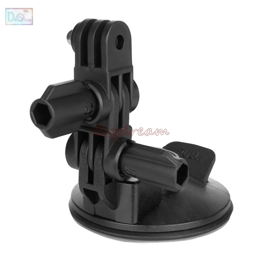 Car Suction Cup Mount Window Glass Holder Tripod for DJI Osmo Action & GoPro Hero 7 6 5 4 Session Camera Frame Waterproof Case