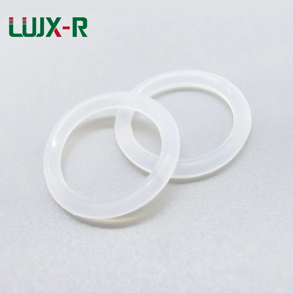 LUJX-R 1.5mm Silicone Gasket Sealing White O Ring Seal OD From 11mm To 23mm Food Grade VMQ O-Ring Washer  O Ringen Replacement