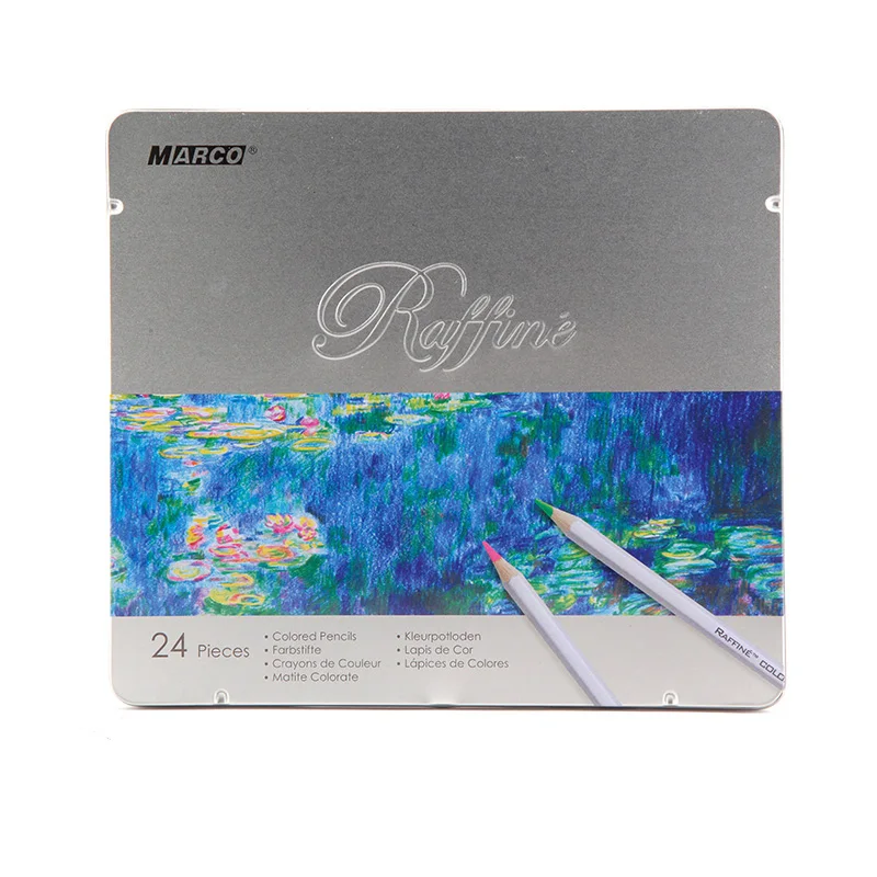 Marco 7100 Raffine Fine Art Colored Pencils 24/36/48/72 Colors Drawing Sketches Colour Pencil For School Office Art Supplies