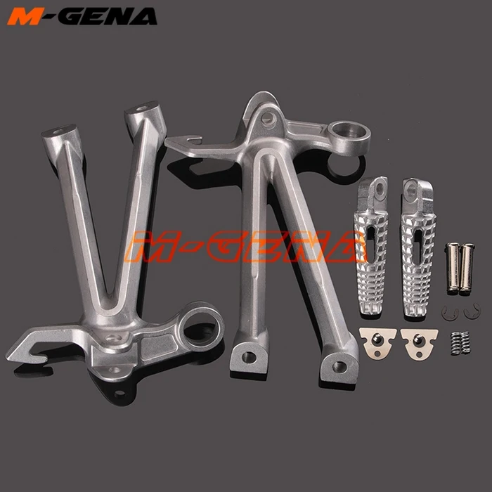 

Rear Footpegs Foot Pegs Footrest Pedals Bracket For GSXR1000 GSX1000R GSX-R1000 K7 2007-2008 07 08