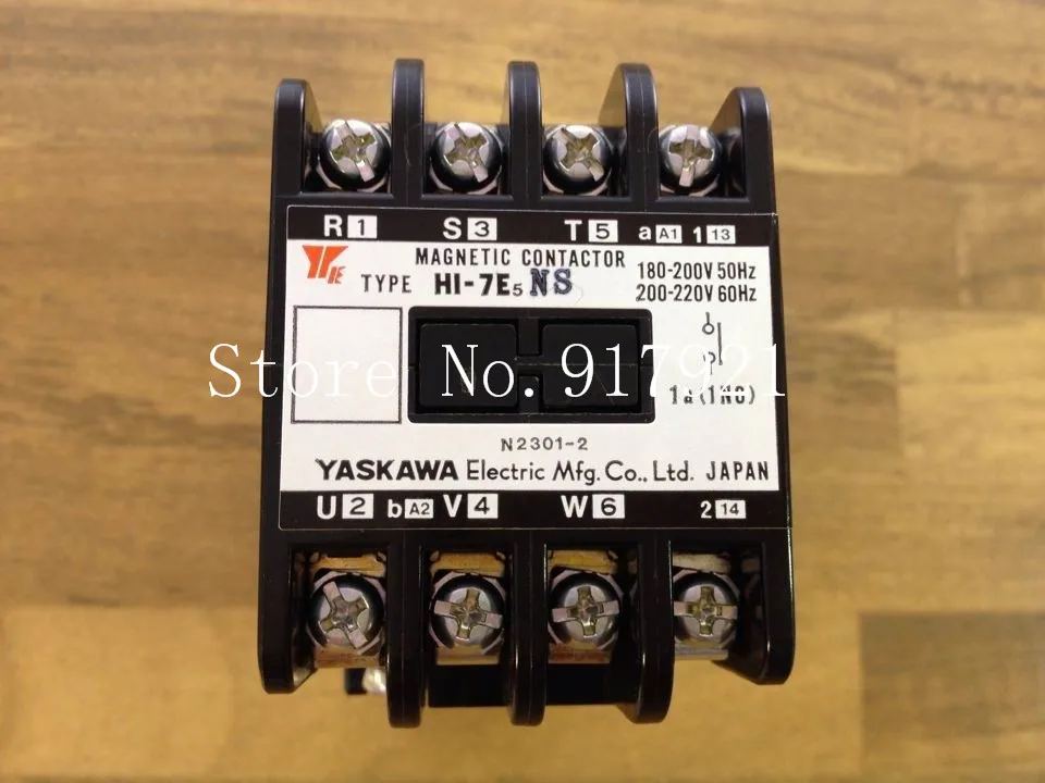 [ZOB] Japan's YASKAWA H1-7E5NS 220V 4A 20A Yaskawa AC contactor genuine original  --5pcs/lot