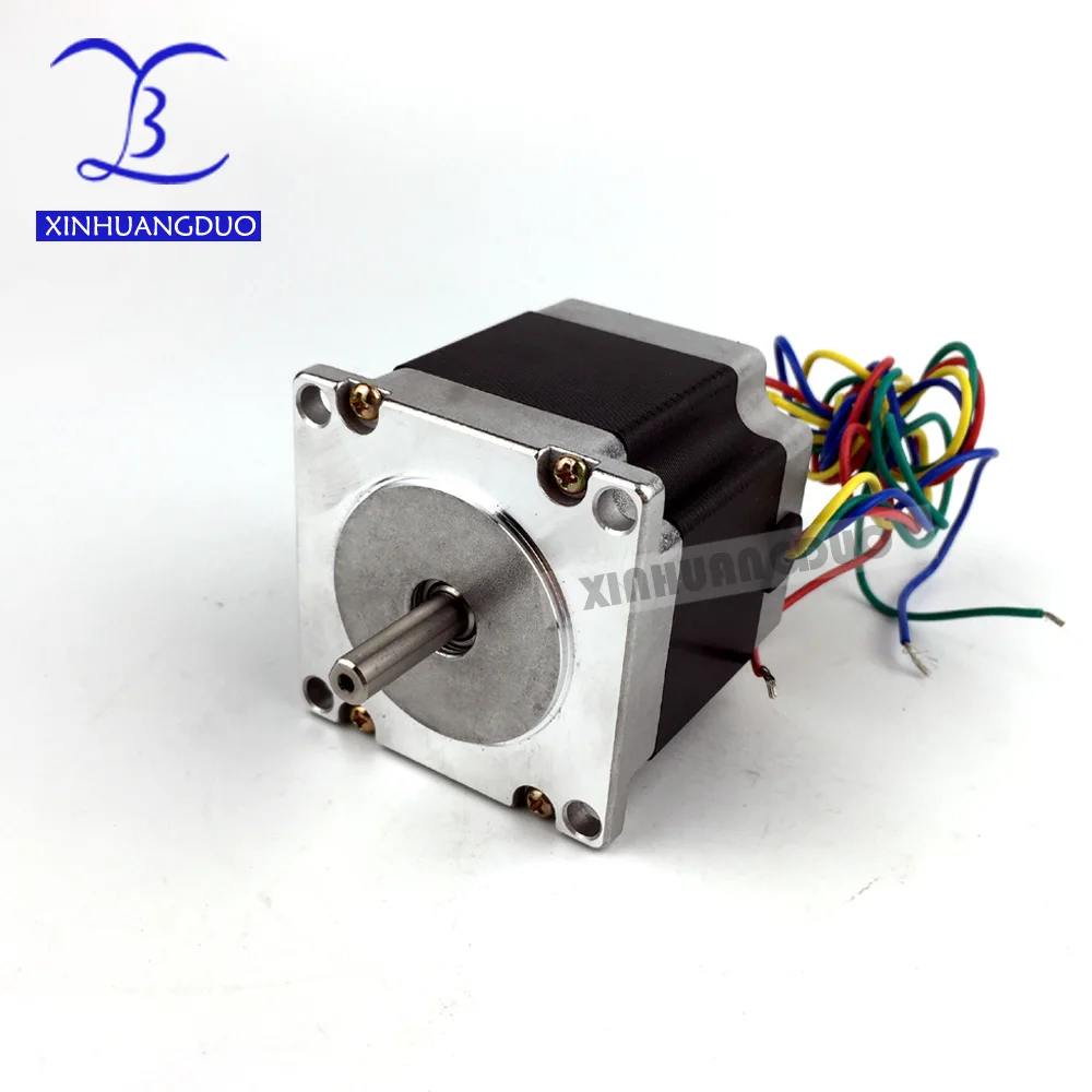 Nema 23 motor de passo do motor de passo único eixo motor passo 12.6kgcm 1.8degre 4 leva 56mm 3d impressora robô espuma plástico metal