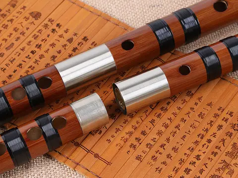 대나무 피리 전문 가로 flauta Musicais Instrumentos C D E F G 키 더블 플러그 Flaut 중국어 Dizi nay flauto huilu