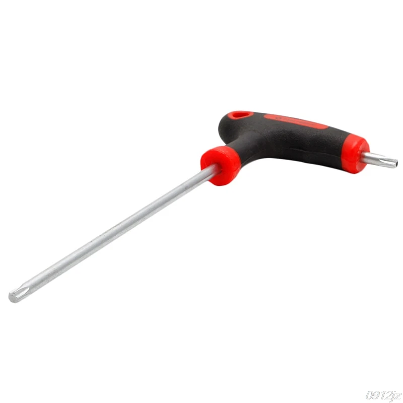 T-Handle Grip Torx & Allen Key Screwdriver Driver Tool T10/15/20/25/30/40 4XFD