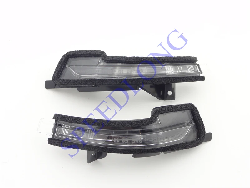 

2 Pcs/Pair RH and LH Door mirror side turn signal lights lamps for Ford Mustang 2015